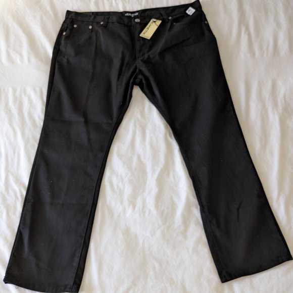 Jeanetix Men’s Black Denim Jeans Size 48x32 New With Tags Streetwear Hip Hop - Picture 6 of 9